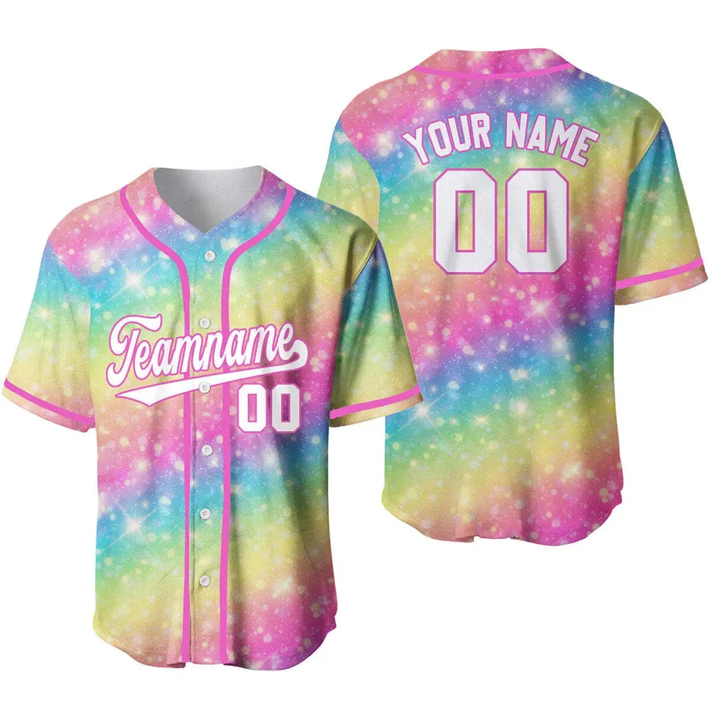 2023 summer fashion mens button down baseball jersey casual street wear tee shirt home short sleeve team uniform baseball shirt