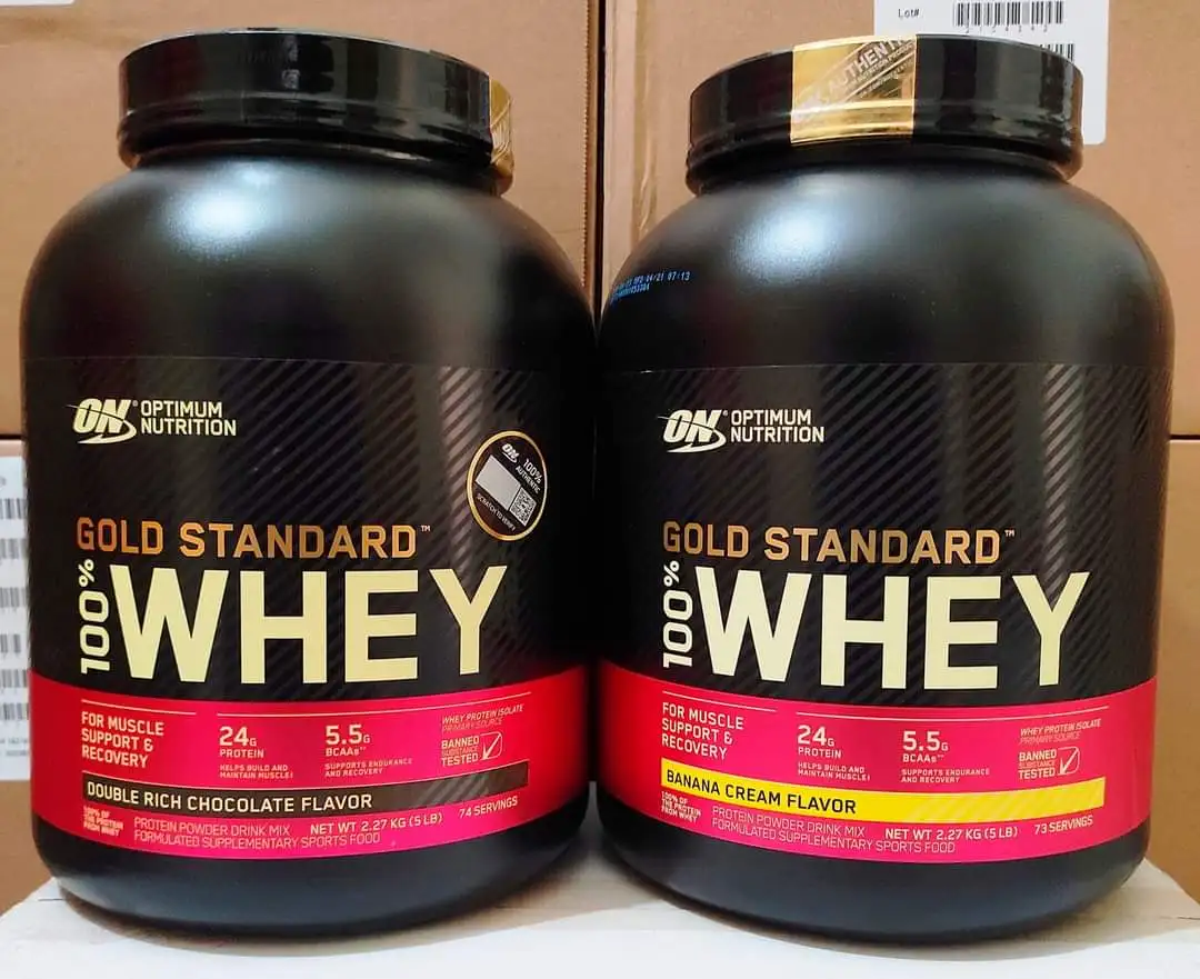 100% Optimum Nutrition WHEY PROTEIN for sale GOLD STANDARD whey protein for muscle gain