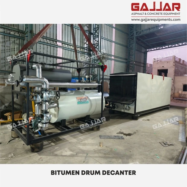Bitumen Drum Decanter for Hot Mix Plants
