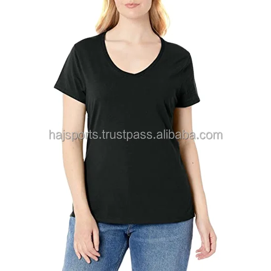 Wholesale Women T Shirts Custom round neck streetwear hip hop t shirt pima cotton blank graphic plus size women t shirt