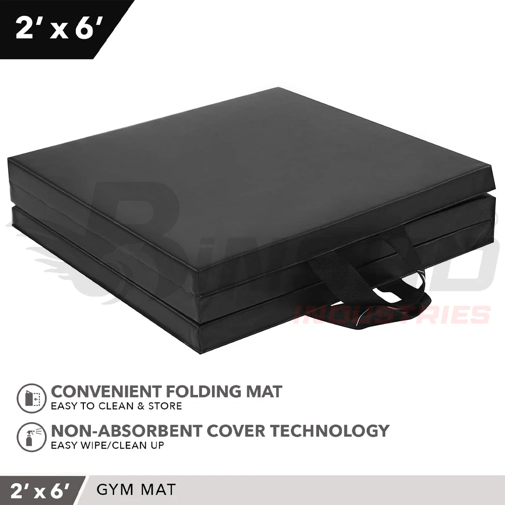 High Custom Gymnastics Yoga Exercise Mat 10mm Leather Folding Panel Fitness Multicolor Waterproof-Wholesale Yoga Gym Fitness Mat