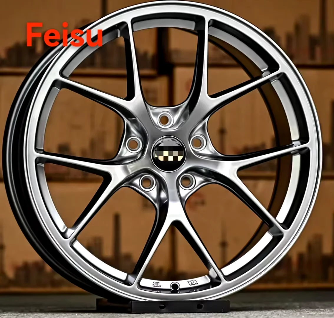 17 18 19 Inch Aluminum Passenger Car Hyper Black/ F1 Flow Forming Race Car Light Alloy Wheel Rims Rines Mags Factory