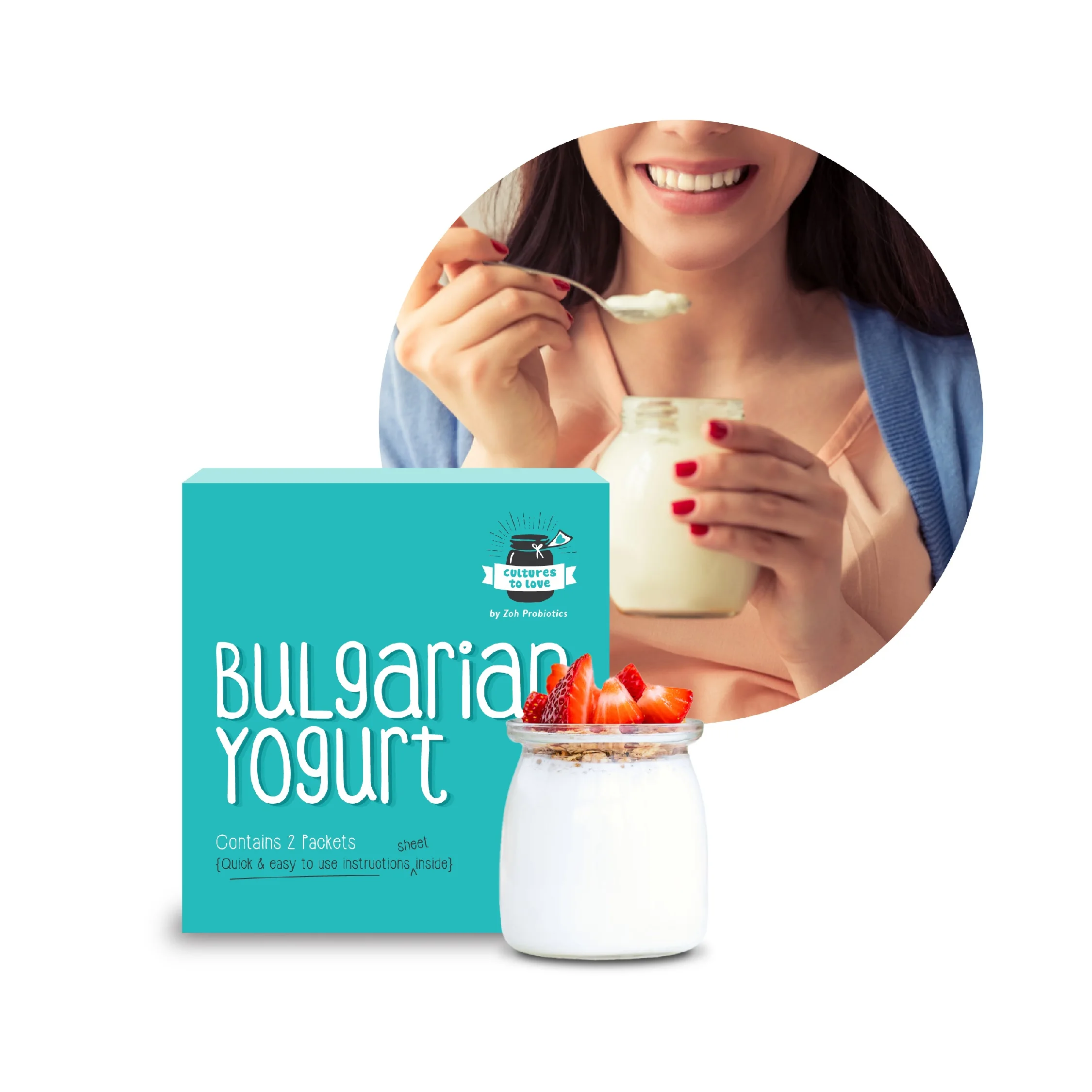 Fresh Flavored Probiotic Bulgarian Yogurt Powder for Health Freaks Available Bulk Export from Indian Manufacturer