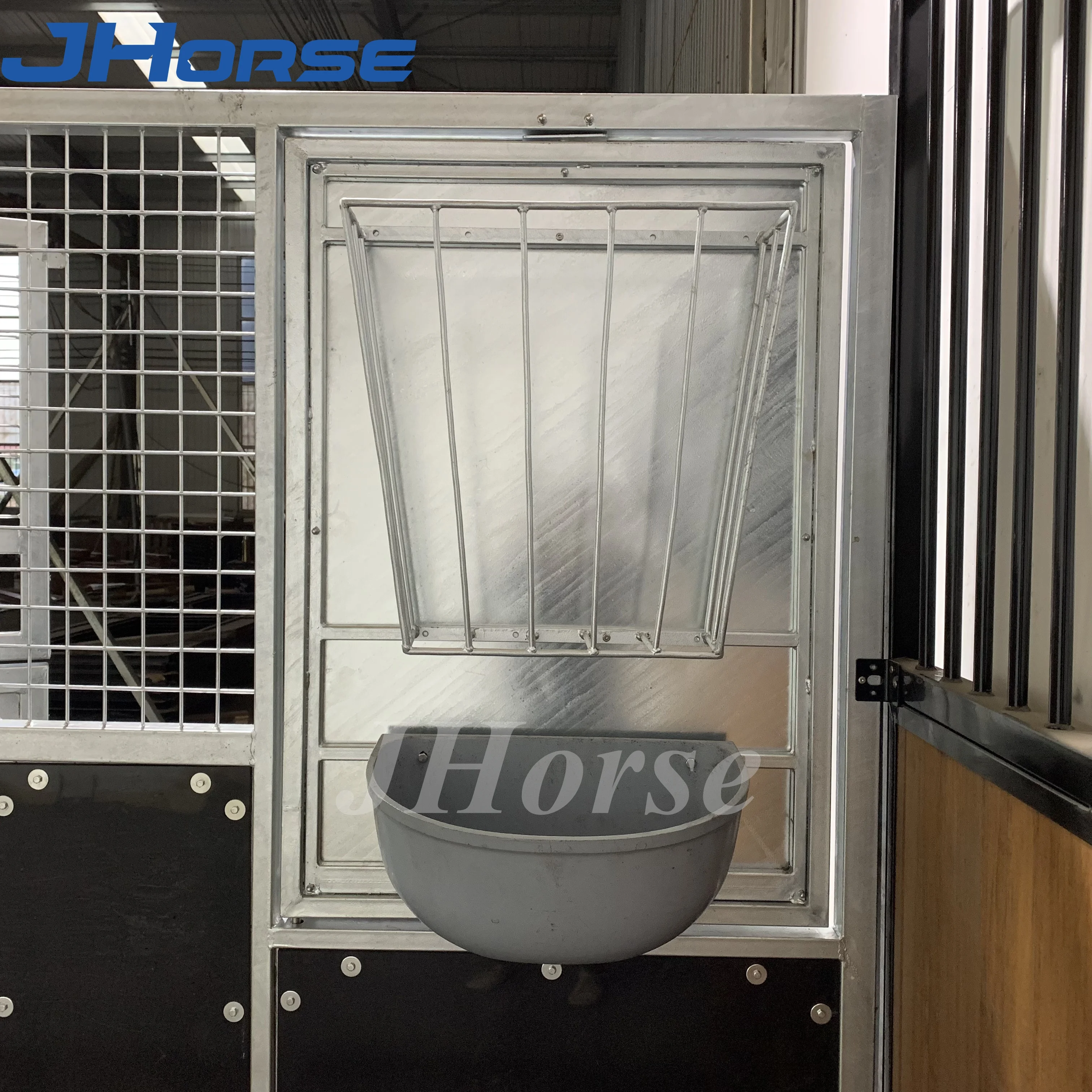 Outdoor portable horse box horse stall fronts with HDPE panel Horse stable sets