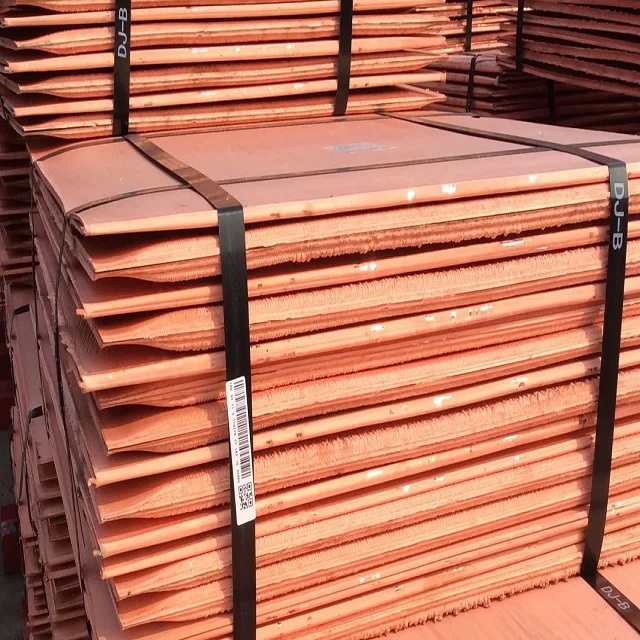 Supplier Price 3mm 5mm 20mm Thickness 99.99% Copper Cathodes T2 4X8 Copper Plate Sheets