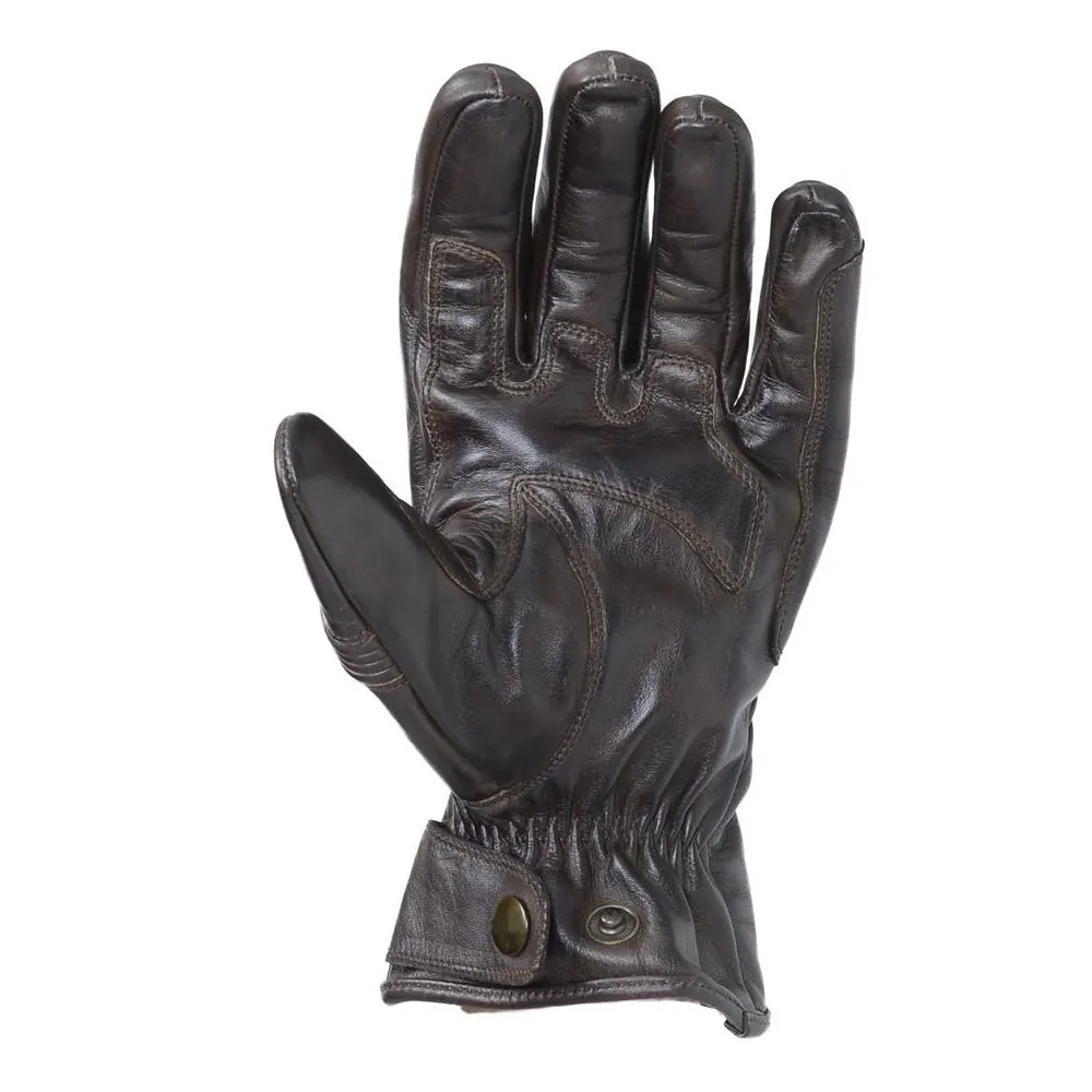 OEM custom Genuine Leather Motorcycle Gloves Protect Motorbike Gloves Driving Racing Riding Gloves for sale