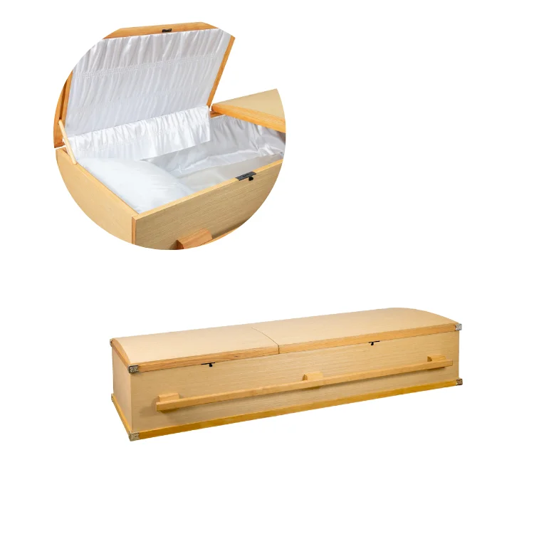 Elegant Wooden Caskets Coffins for Funerals and Cremation Best Price Urns for Ashes Direct Factory Supply from Vietnam
