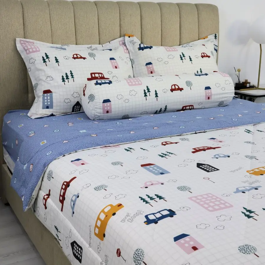 Wholesale Cartoon Bedding Set Comforter Bedsheet Sheet California King, King, Queen, Twin, Double size with duvet sets 4 piece