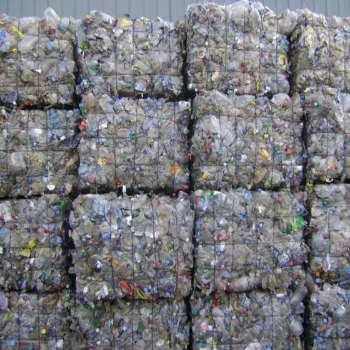 Hot washed 100% clear PET bottle scrap /recycled PET