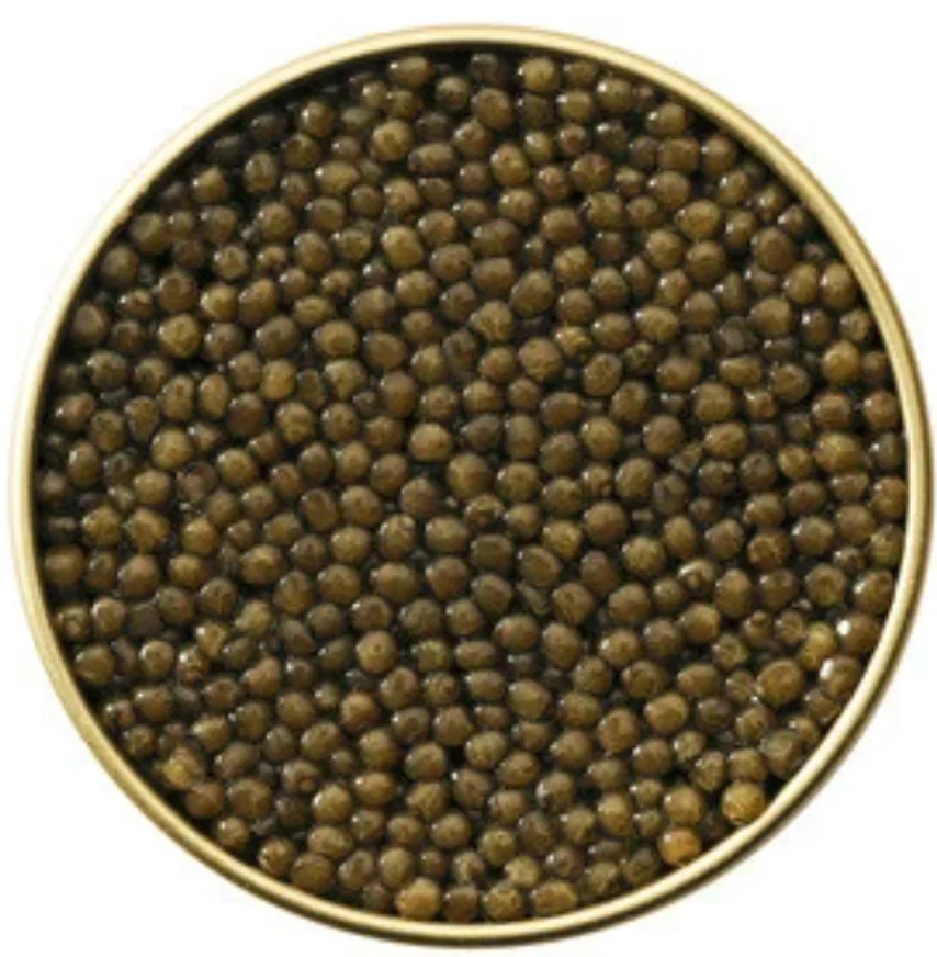 Premium Sturgeon caviar black caviar 10g Canned Caviar