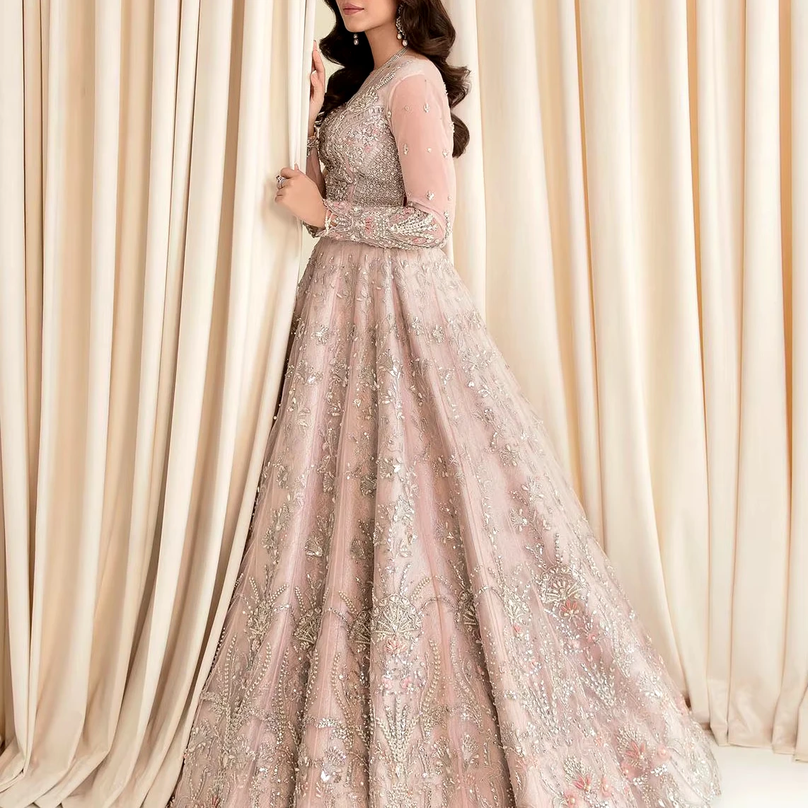 Новое свадебное макси для свадебной одежды новые стильные официальные платья индивидуального размера и лучшего качества свадьбы