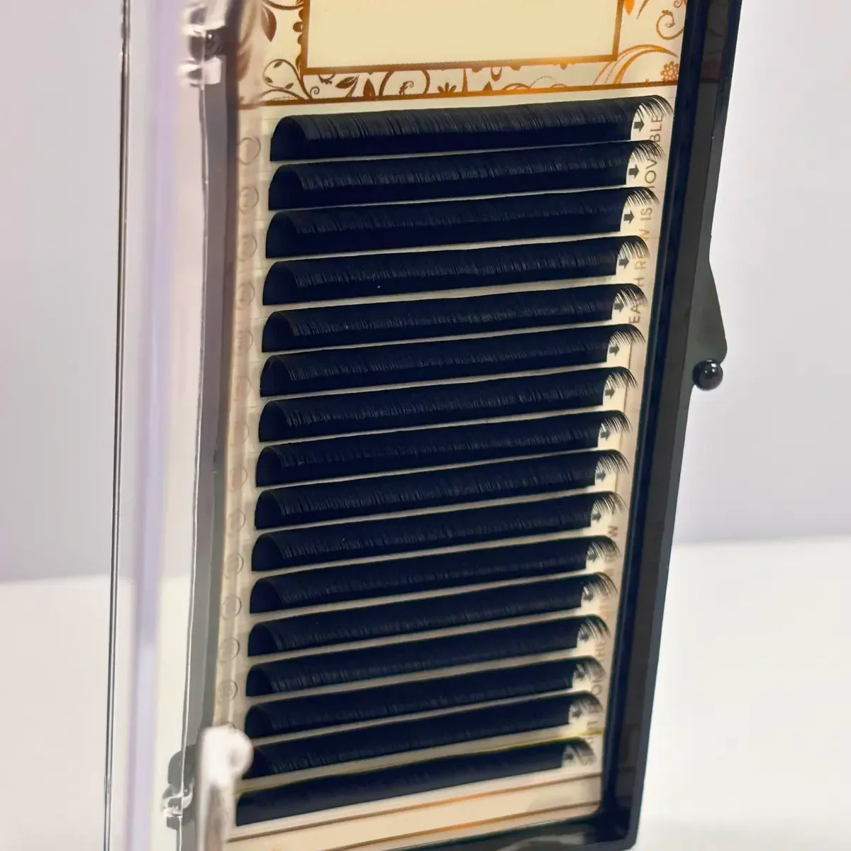 Cheap Wholesale Custom Curl Natural False Lashes for a Glamorous Look Single/Mix False Eyelashes Korean PBT Fiber