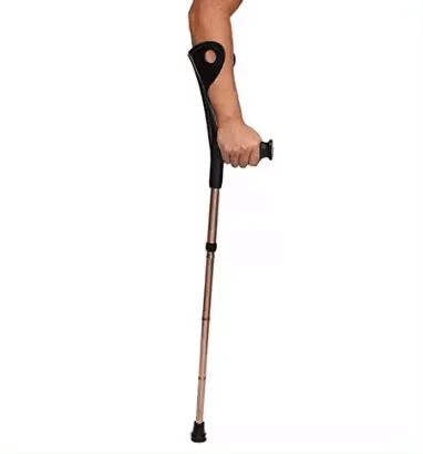aluminum foldable walking adjustable using pair of elbow crutch ergonomic manufacturers days price for adults