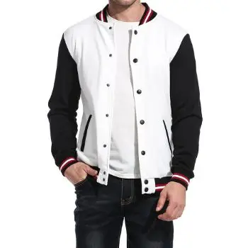 Pakistan Manufacturer Best Style Covered With Button Varsity Jacket Latest Design Men Varsity Jacket/VARSITY JACKETS