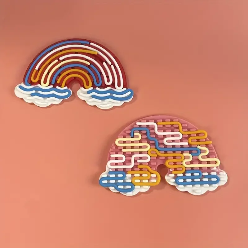 New Sensory Activity Board Adult Silicone Stress Relief Toy Twist Music Relief Tool For Autistic Patients