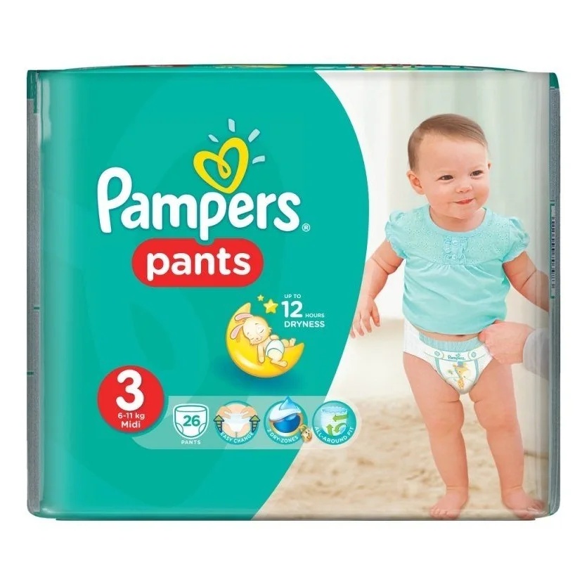 Highly absorbent Wholesale Pampers disposable baby diapers supplier Baby Diapers