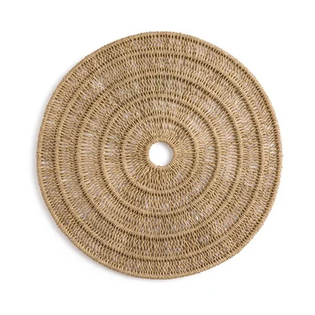 Fancy Design Rattan Coaster best selling charger placemat handwork charger plates rattan Bamboo Charger Plate Wicker Plate