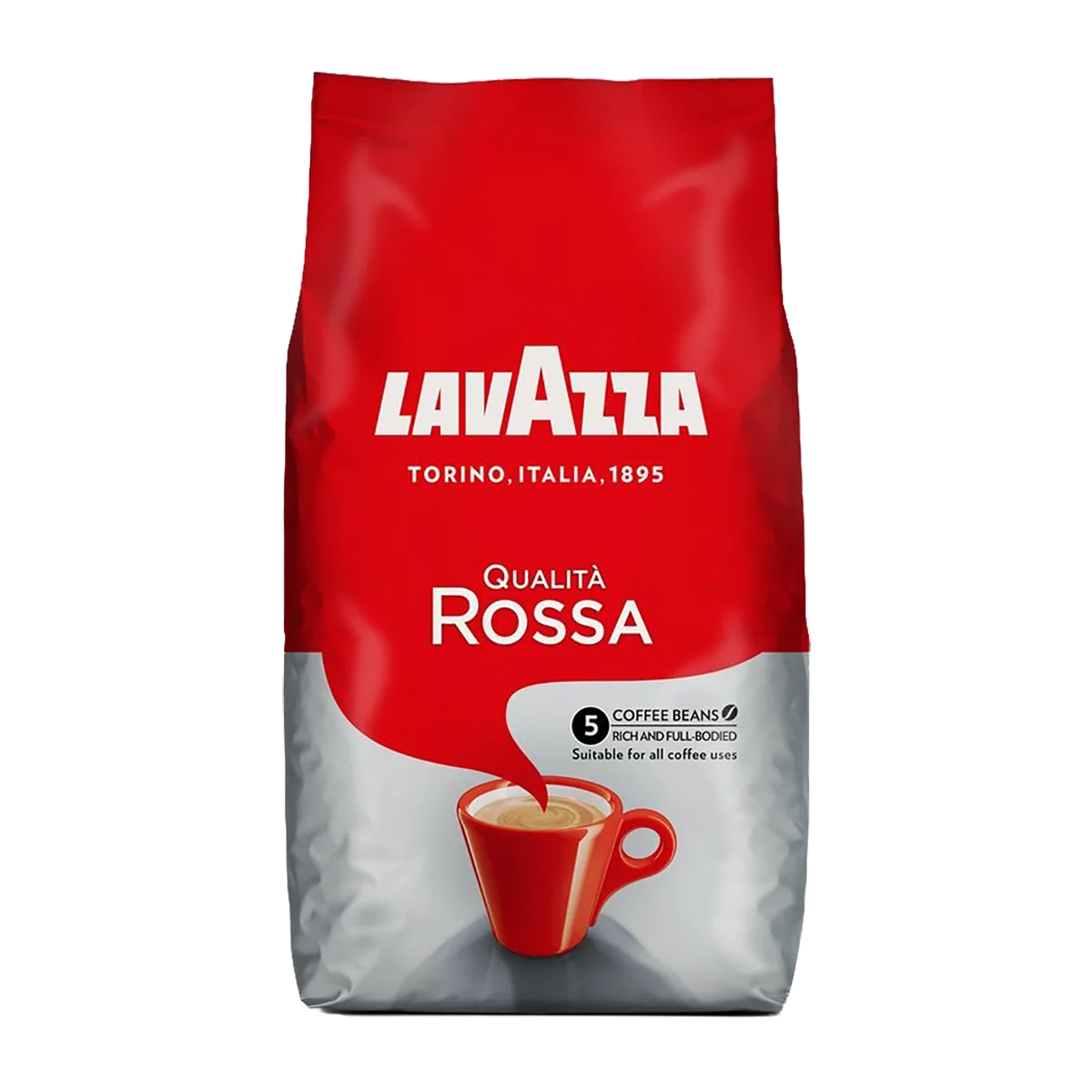 Lavazza Coffee Qualita Rossa roasted ground coffee 250 G - Made in Italy
