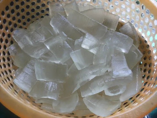BEST FRESH DICED ALOE VERA in LIGHT SYRUP - CUBE INGREDIENT for JUICE DRINK