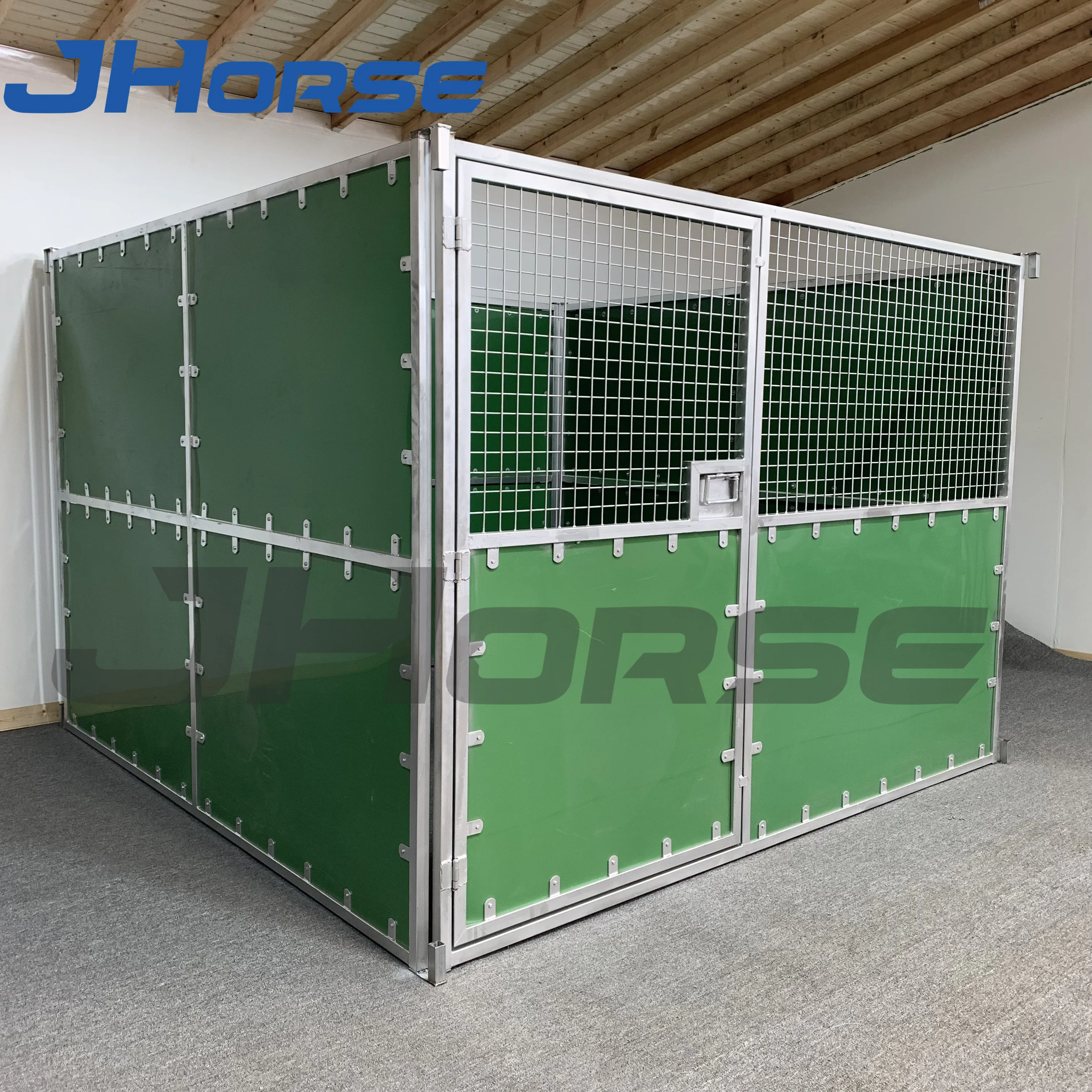 10x10ft Prefabricated Galvanized Portable Temporary Horse Stall Box In China For Horse Event