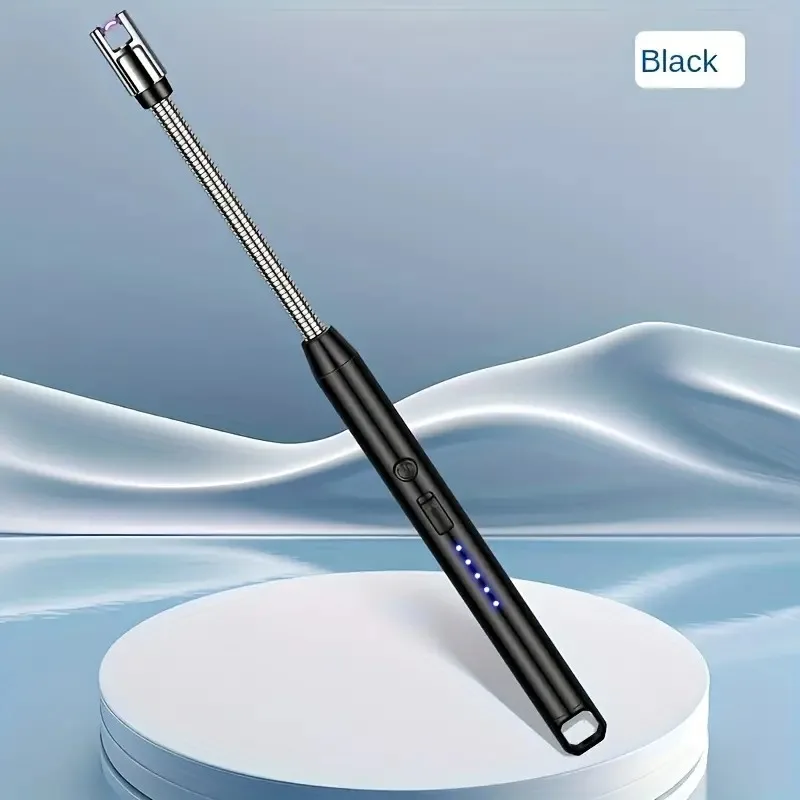 Rechargeable Usb Arc Lighter - Windproof Ignition For Bbq & Camping, Extended Charge -