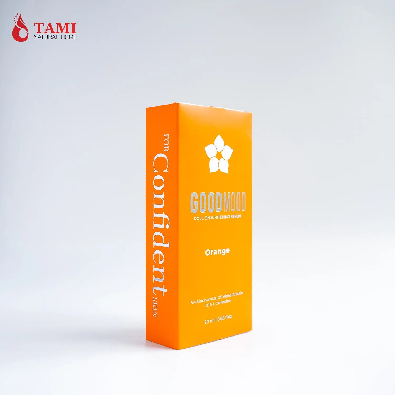 58g All Skin Types Adults Vietnam Roll-on Deodorant Serum Form GOODMOOD - Orange Deodorant In Bottle Custom Packaging