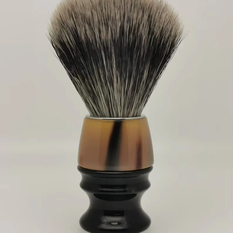 Hot Sale Handcrafted Buffalo Horn Shaving Brush  Premium Quality & Customizable Size