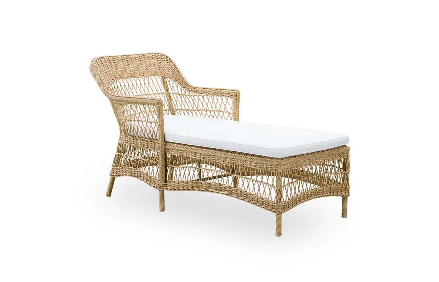 2021 New Model Garden Furniture Wicker Sunbed Set Aluminum Frame Rattan Plastic Hotels Balcony Outdoor Leisure Sun Loungers