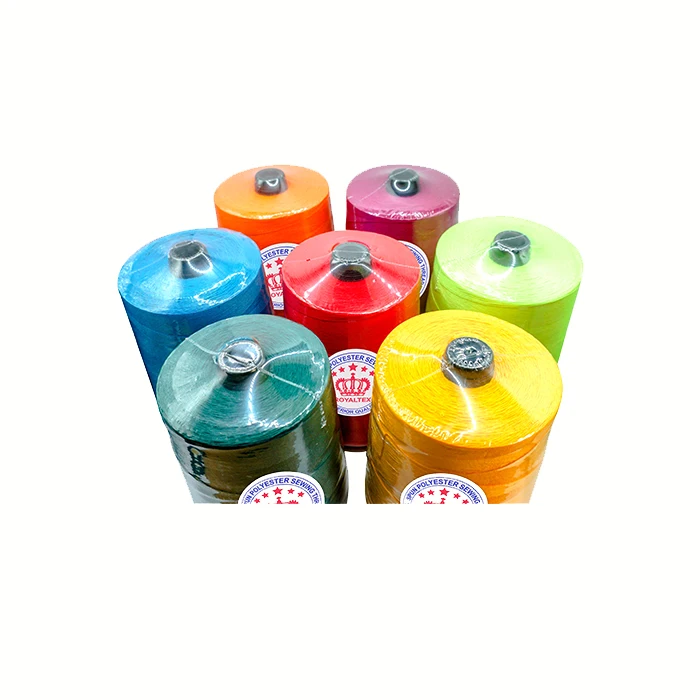 Color Closing Thread 100% Spun Polyester Sack Sewing Bags for Fertilizers, Rice, Sugar, Feed Meal, Grains, Cereal, Flour