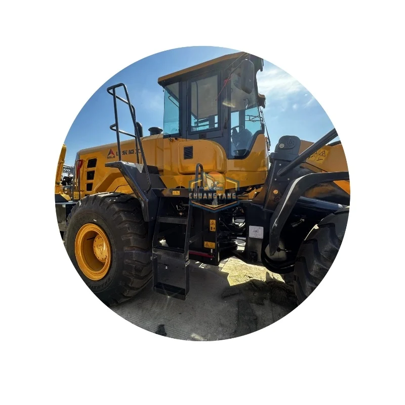 Дешевая продажа подержанных SDLG L958F колесный погрузчик Сверхмощный 4x4 Трактор фронтальный импортируется из Китая
