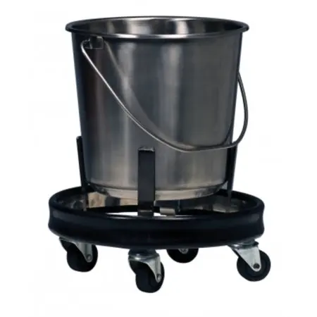 Stainless Steel Medical Trolley Kick Bucket ALK06-H06 Hospital Trolley Stainless Steel Carton