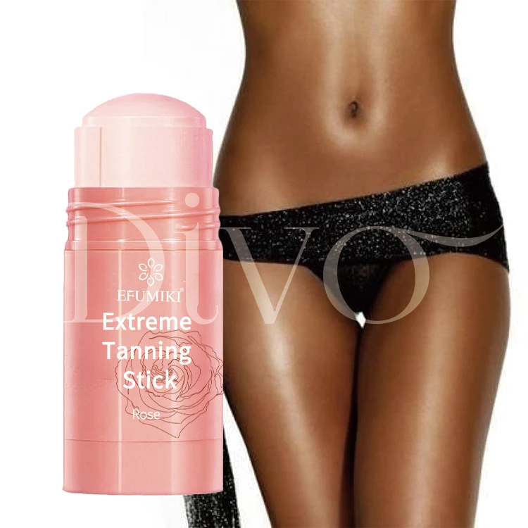 Private Label Low MOQ Sun Tan Free Sample Sun Tan Stick Tanning  Stick Sunbed