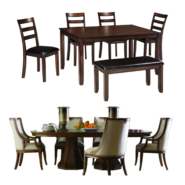 Hot Sale Indonesia Furniture Cheap Price for wholesale 2 , 4, 6 Chair Dining Set, Dining Table and Chairs