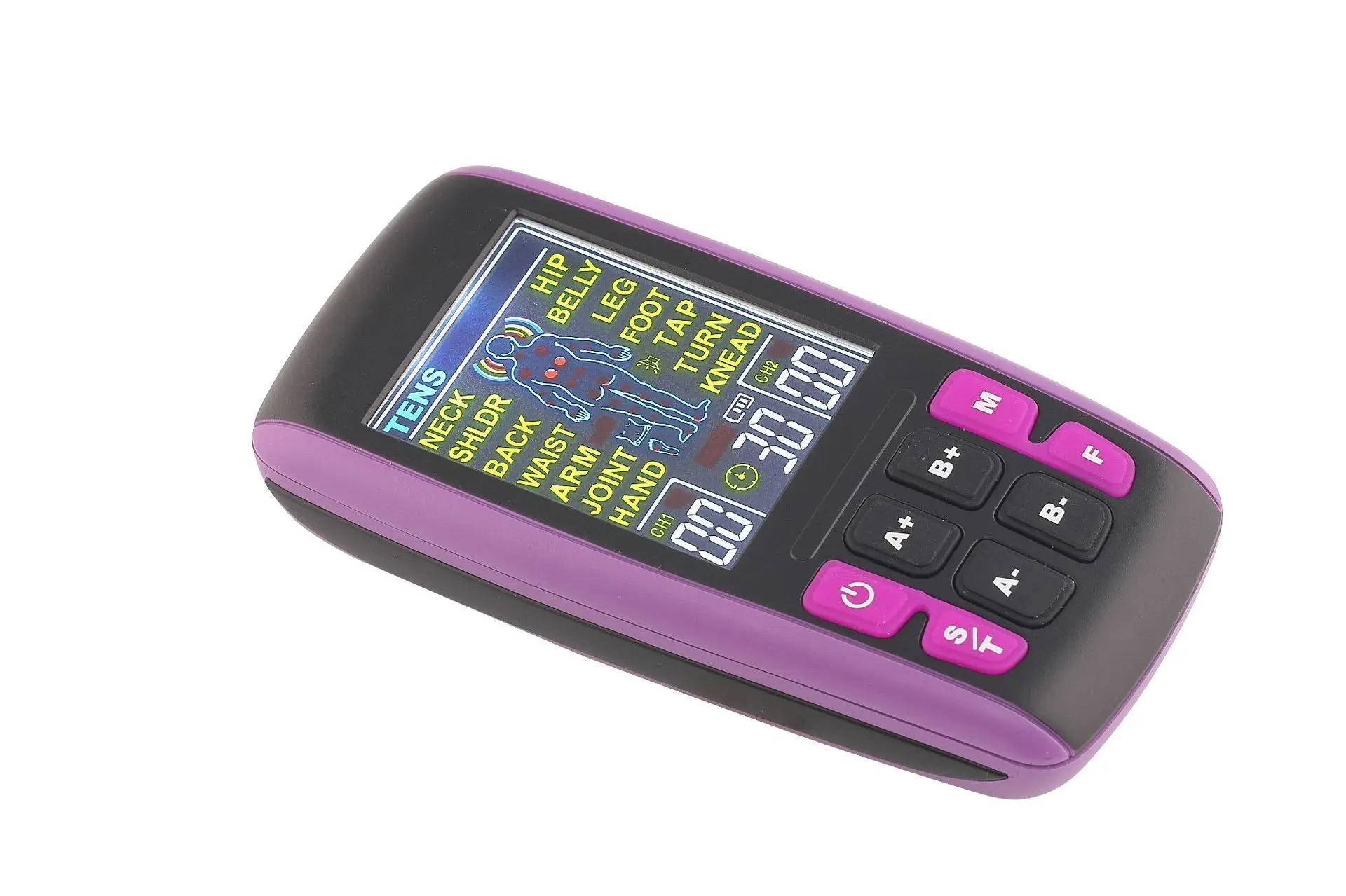 Multifunctional physiotherapy instrument massager TENS EMS meridian instrument physiotherapy pulse electrotherapy instrument