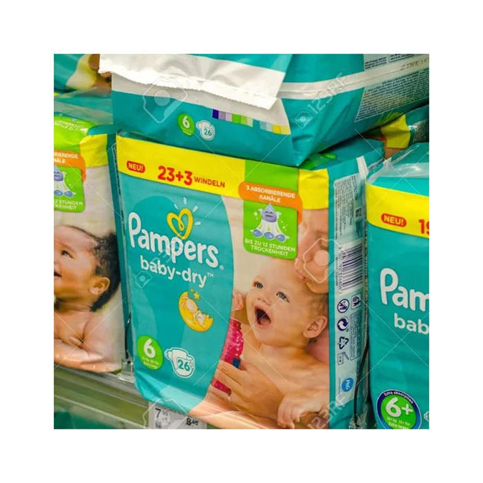 Pampers Baby чувствительный без духов 7X поп-топ пакеты 392 Ct
