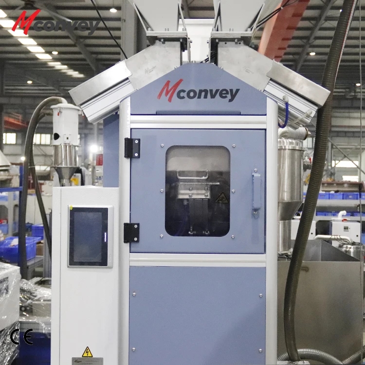 Automatic Component Gravimetric doser plastic pellet blender plastic granules masterbatch mixer color mixing machine