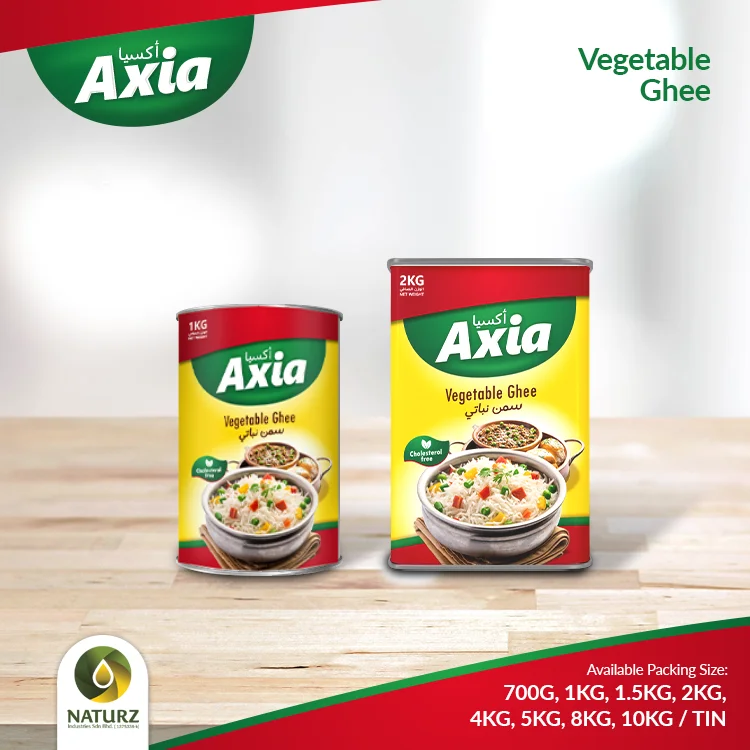 High Quality Factory Price 100% Ghee for Baklava Pilaf Biryani 700G 1.5KG 2KG 4KG 5KG 8KG 10KG Tin Can Malaysia Manufacturing