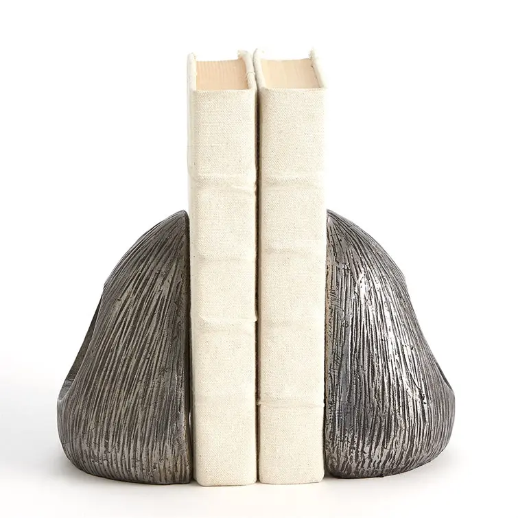 Egg Shape Bookend A Perfect Multifunctional Stylish Eye Catching Desk Or Table Book Organizer Accent Set For Home Office Library