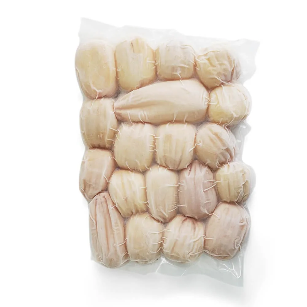 White ivory Grade I ISO Certification Vacuum Pack IQF Fresh Wholesale Frozen Peeled High Quality Frozen Lotus Root from Vietnam