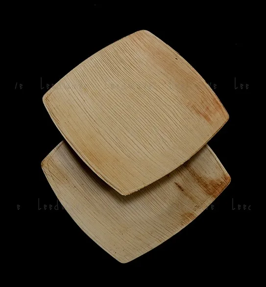 Biodegradable Areca Palm Leaf Disposable Plates Wholesale Custom