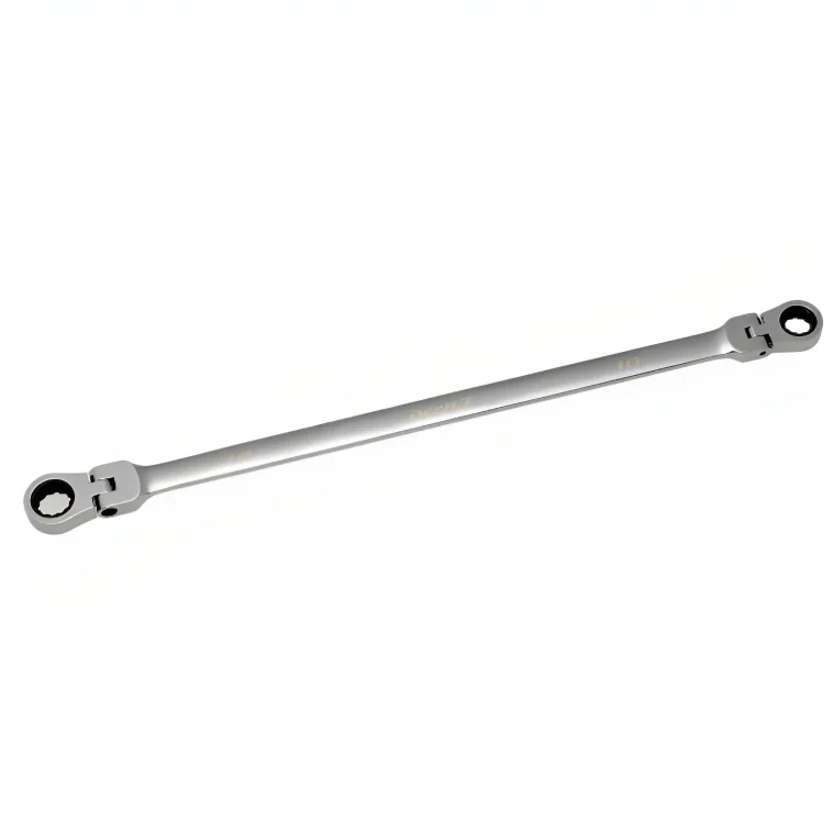 Japan Adjustable Premium Socket Set Mini -DEEN.J Double Flex Head Extra-Long Double Box Ratchet Wrench