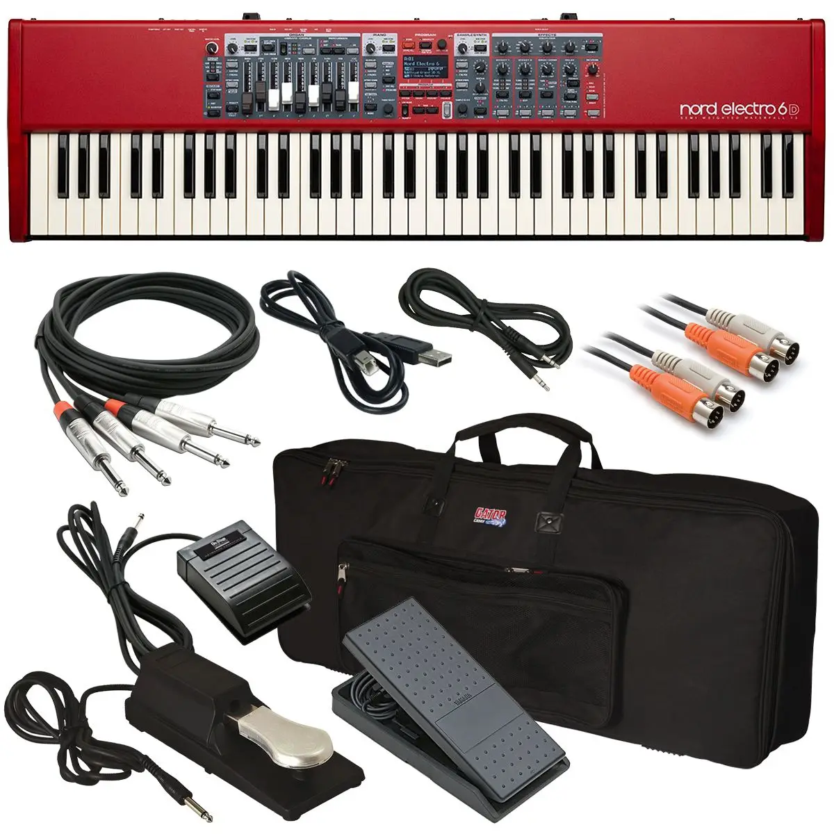 Affirm Nord Electro 6D 73 Organ Piano and Sample Player keyboard Controller Discount With International Warranty