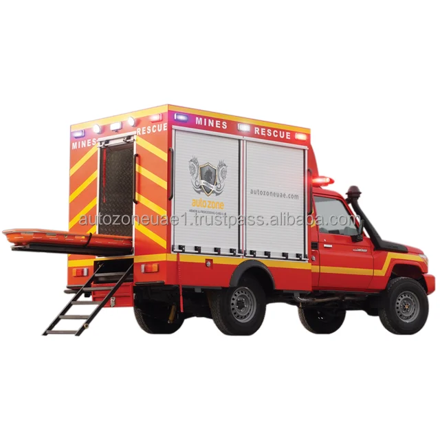 Brand New High Quality 4x4 Diesel-Fueled Mining Vehicle for Mines Rescue Operations