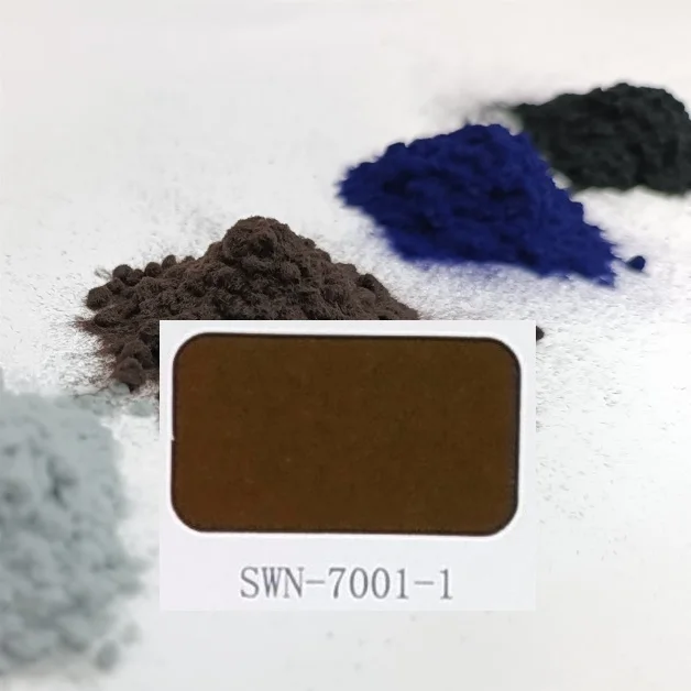 Customize order Nylon Fibre SWN Series 0.6 minimeter 1.5D polyamide flock fiber SWN-7001-1 Brown color