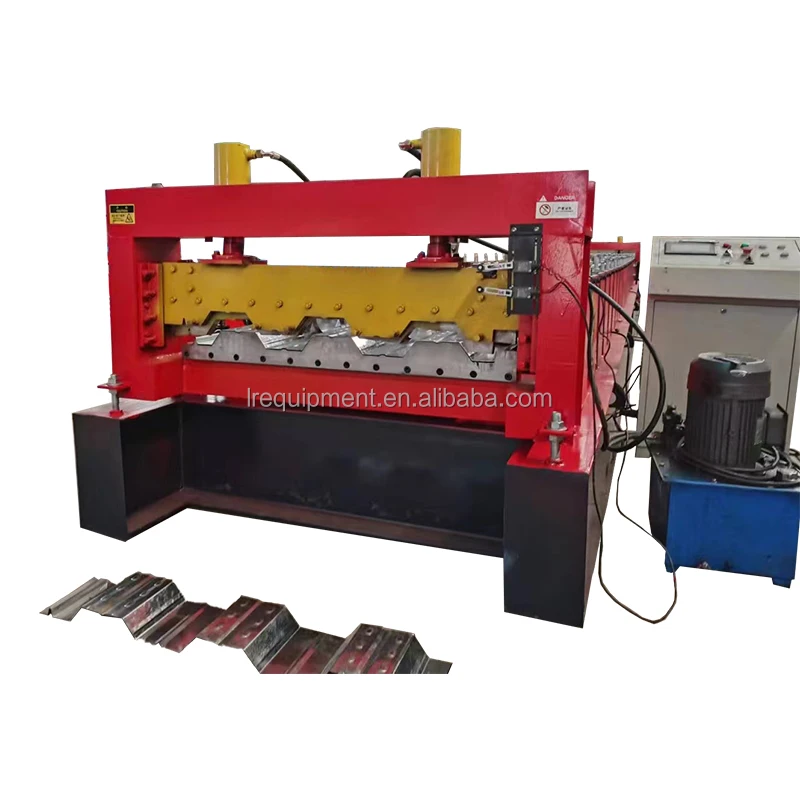 Glazed Tile IBR Roofing Metal Decking Panel Wall Plate Floor Deck Sheet Roll Forming Machine Production Line