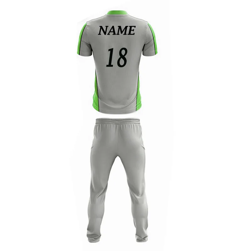 New design custom made Cricket Pattern Custom Design Uniforms cricket kits sublimation 2022