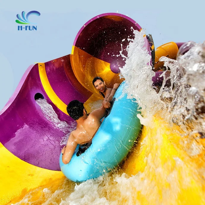 Overlap Heat Bonding 2 Meters Water Slide Raft for 4 adults raft Large Water Slide