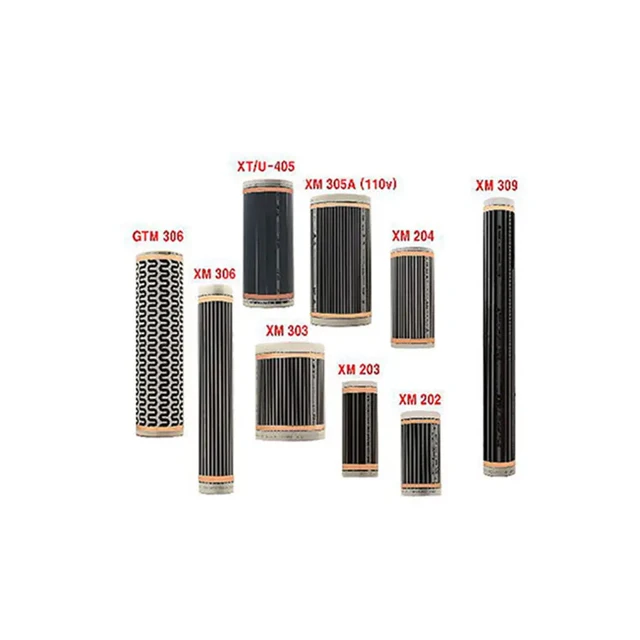 Hot Product in Korea Selling Nano Tech PTC Heating Film Floor Film Heater Strong Durability Maintenance-free Semi-Permanent