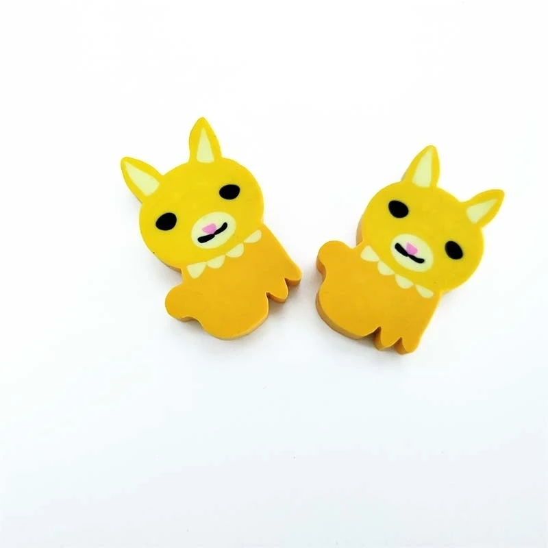 Best Quality Rubber Shaped With Animals Wholesale Bulk  Eraser for Kids Pencil Mistake