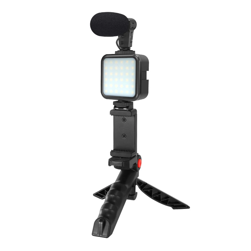 Vlog Equipment vlogging kit photographic lighting microfono professional for tiktok youtube rag video light for camera